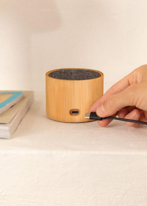 Produktbild Create Speaker Mini Bamboo (Akkubetrieb)