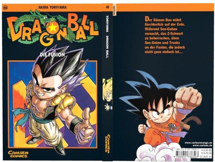 Produktbild Dragon Ball, Band 40 (Deutsch, Akira Toriyama, 2001)