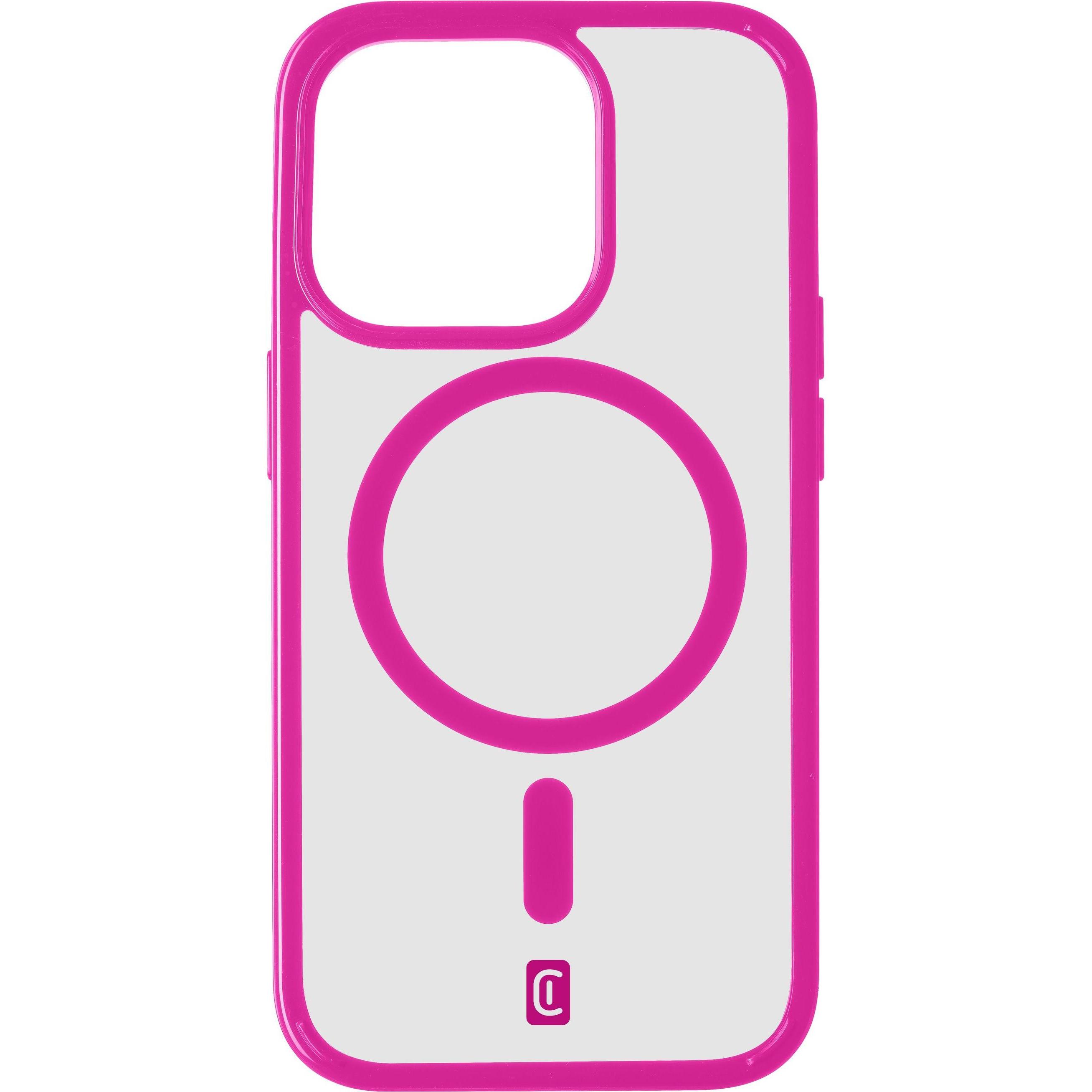 Cellularline iPhone 15 Pro (Apple iPhone 15 Pro), Smartphone Hülle, Pink