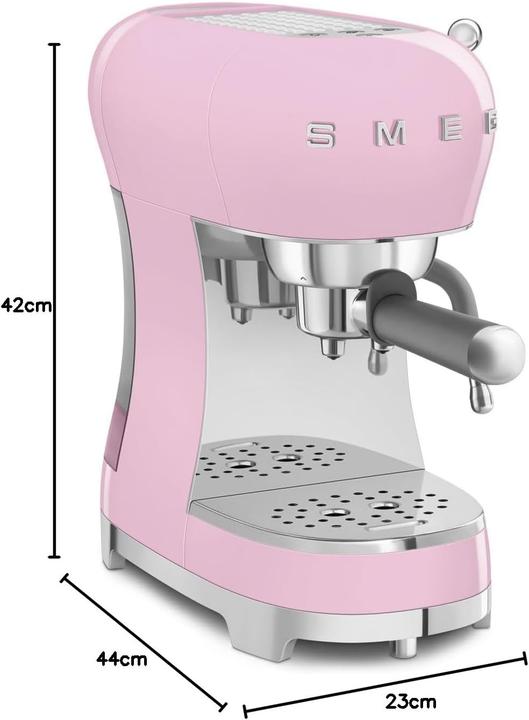 Actual product image Smeg ECF02PKEU Portafilter espresso/coffee machine Rose