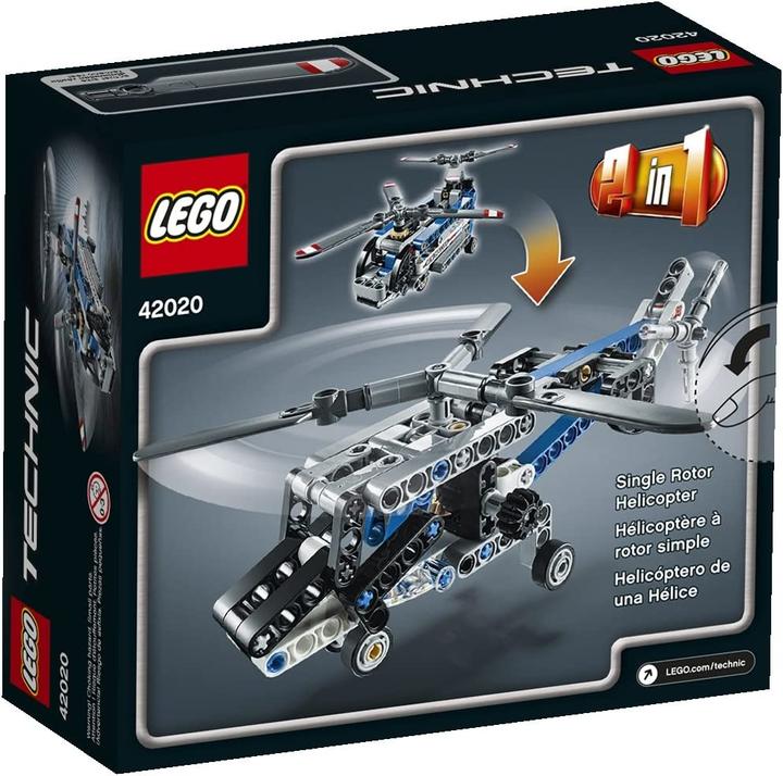Produktbild LEGO Technic Doppelrotor Hubschrauber (42020, LEGO Technic)