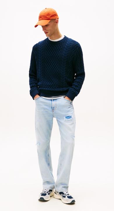 Produktbild Tommy Jeans Tjm Slm Badge Cable Knit Sweater (S)
