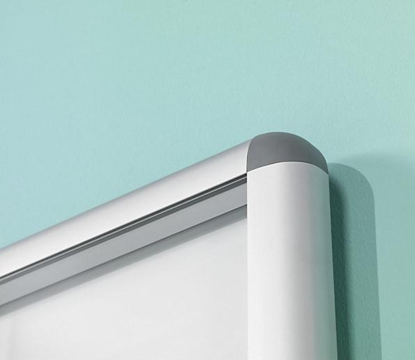 Actual product image kaiserkraft Showcase RONDO (Magnet board, 95 x 100 cm)