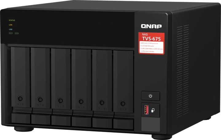 Produktbild QNAP TVS-675-8G (0 TB)