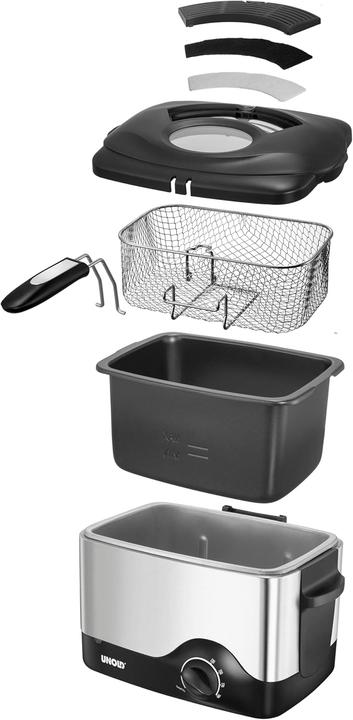 Image du produit Unold Fritteuse Kompakt mit Aktivkohlefilter