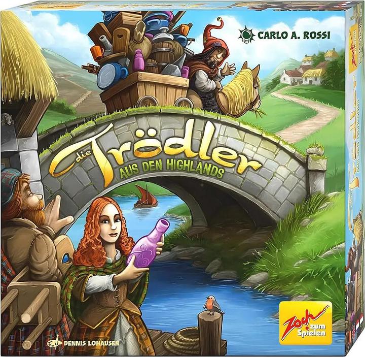 Produktbild Zoch Die Trödler aus den Highlands (Deutsch, Englisch, Französisch, Italienisch, 2 - 4 Spieler)