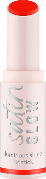 Image du produit essence satin GLOW luminous shine lipstick rouge à lèvres (07 Coral It A Day)