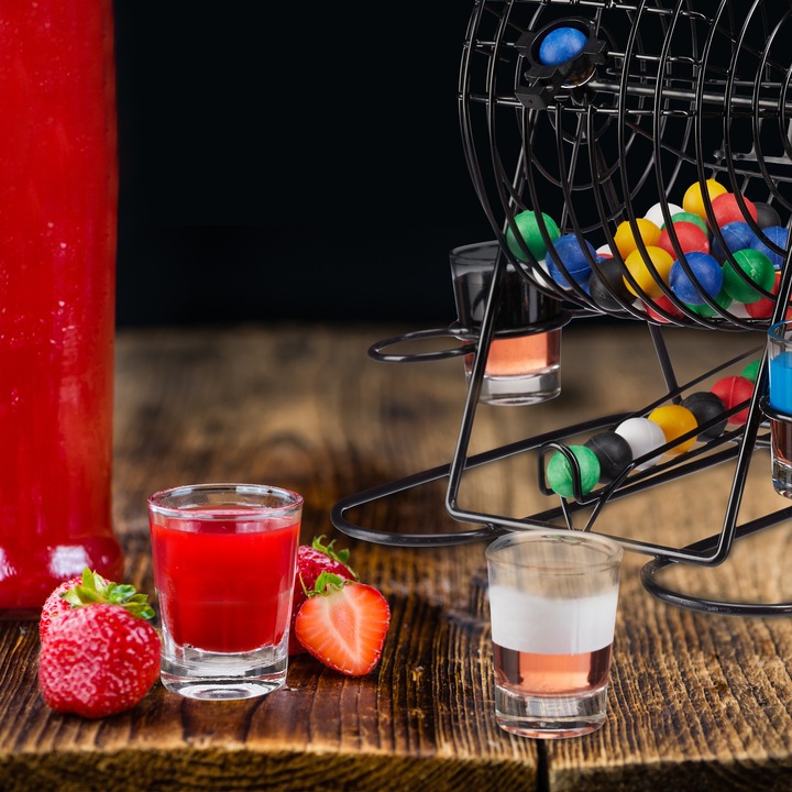 Actual product image Relaxdays Drinking Game Bingo
