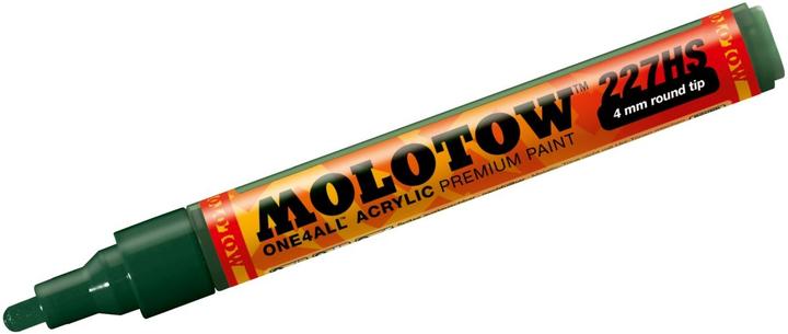 Actual product image Molotow Permanent marker One4All 227 HS refillable 4mm future green (1x)