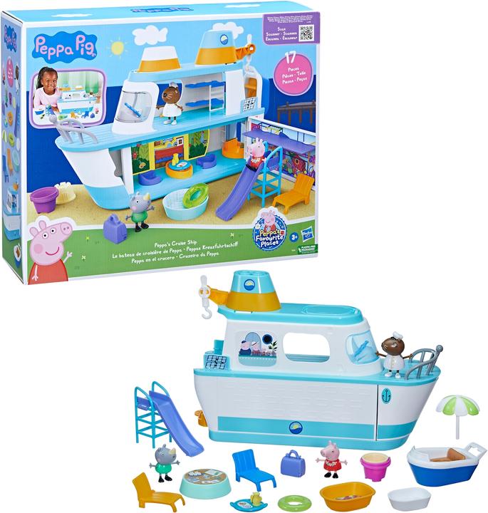 Produktbild Hasbro Peppas Kreuzfahrtschiff