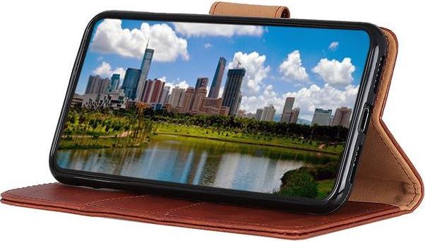 Actual product image MU Classic Crazy Horse IV Leather Bookcover Series (Nokia 3.4)