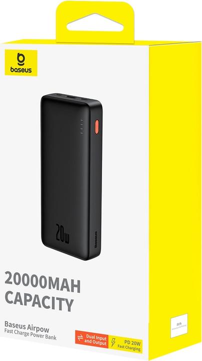 Produktbild Baseus Airpow (20000 mAh, 20 W, 74 Wh)