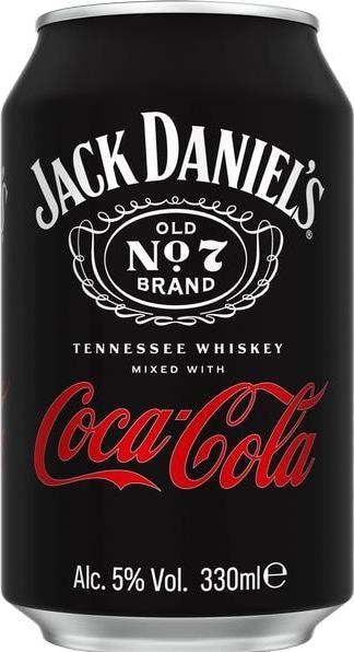 Produktbild Coca Cola Jack & Coke (12 x 33 cl)