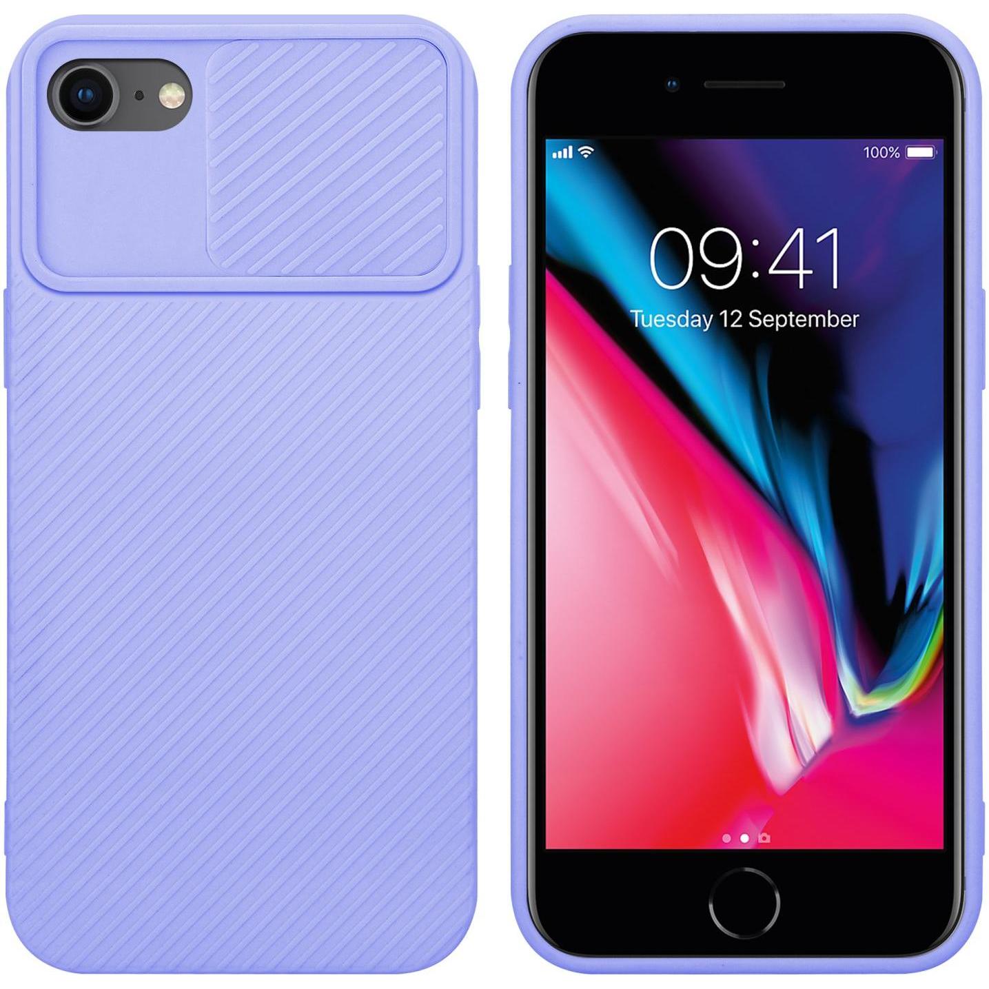 Cadorabo Hülle für Apple iPhone 7 / 7S / 8 / SE 2020 im TPU mit Kameraschutz LM009 Style (Apple iPhone 7, Apple iPhone S...