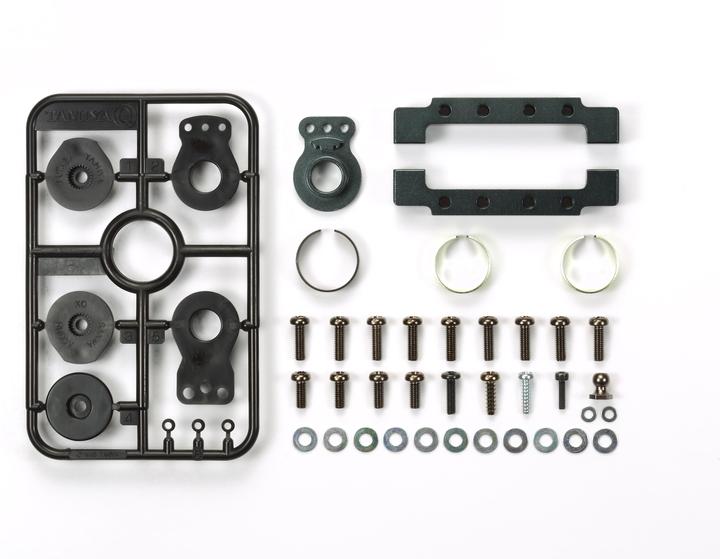 Produktbild Tamiya 300056537 Alu-Servohalterung 1