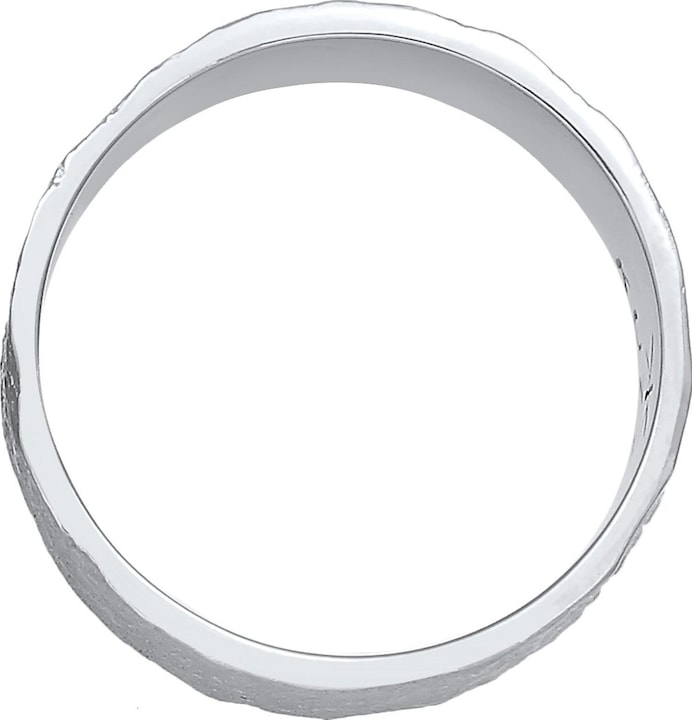 Produktbild Kuzzoi Ring Herren Bandring Organic Struktur 925 Silber (66, 925 Silber)