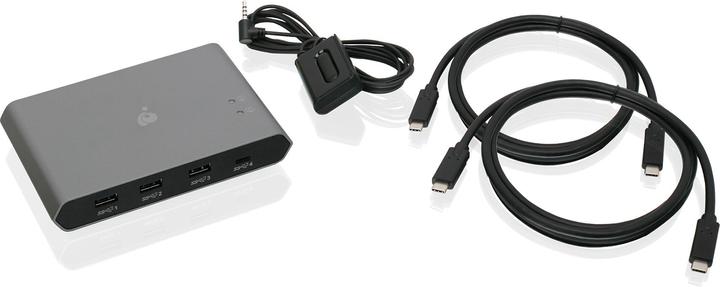 Actual product image Iogear GUS4C2 - USB 3.2 Gen 1 (3.1 Gen 1) Type-C - USB 3.2 Gen 1 (3.1 Gen 1) Type-A,USB
