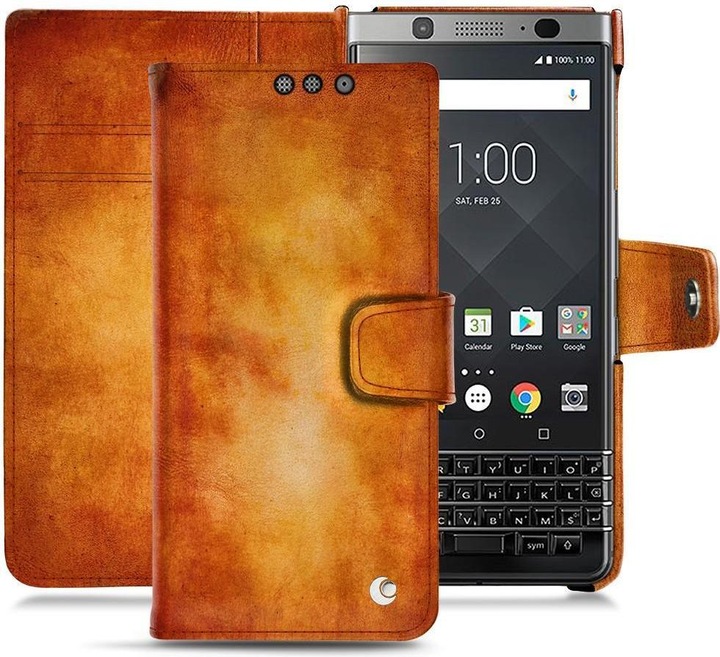 Actual product image Noreve Leather case wallet (KEYone)