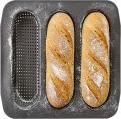 Actual product image Quttin mold 3 baguette gde.perforad 28x28