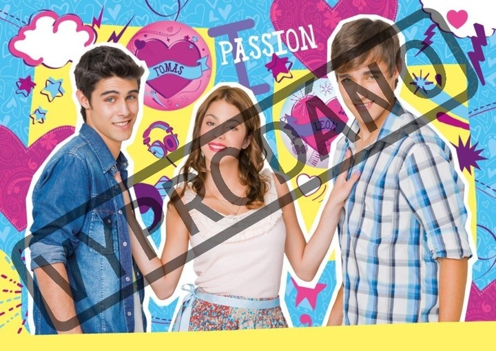 Actual product image Clementoni Puzzle Violetta Tomas & Leon (104 pieces)