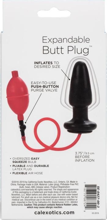 Produktbild CalExotics Expandable Butt Plug
