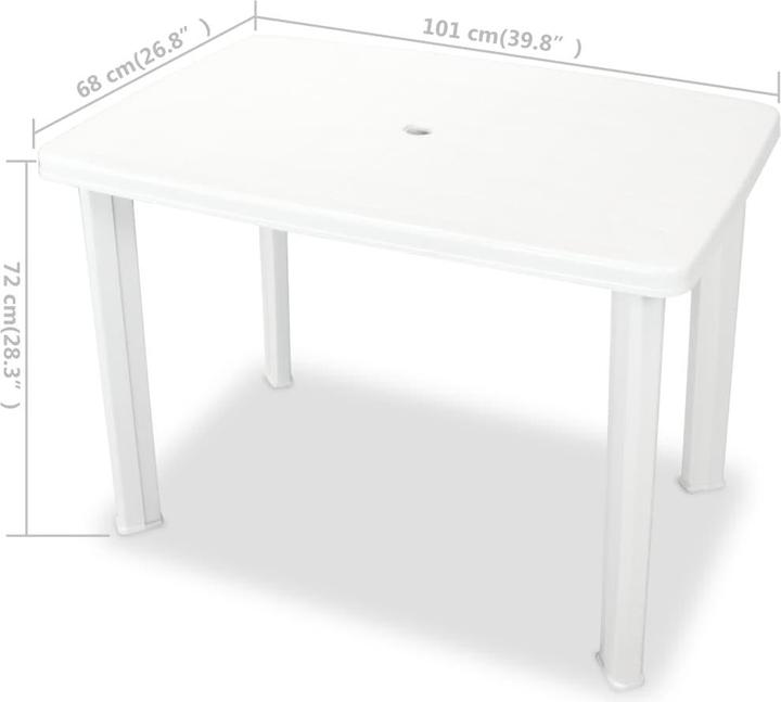 Produktbild vidaXL Gartentisch