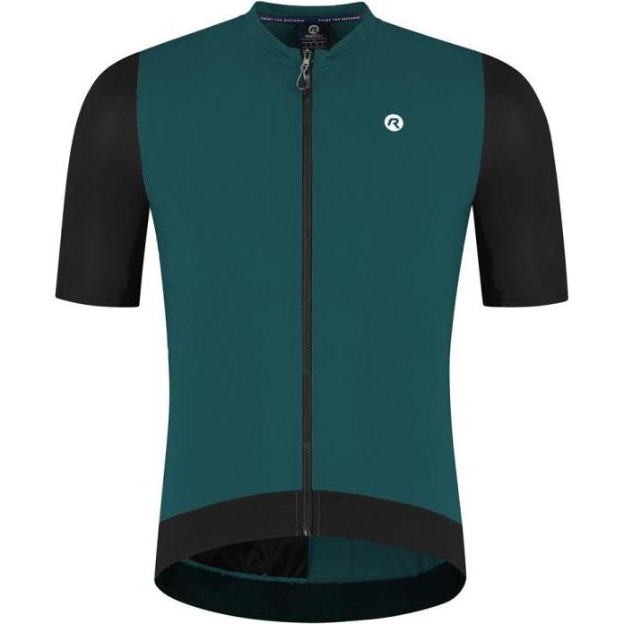 Rogelli, Uomini, Maglia ciclismo, Maglia da Ciclismo Distance II (3XL), Turchese, 3XL