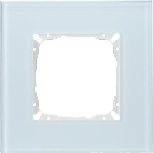 Actual product image EGB V55251198 V55 glass frame 1gang mint