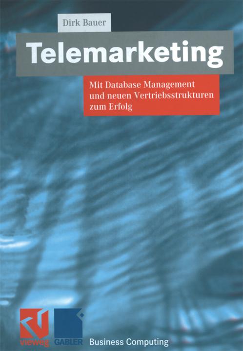Produktbild Telemarketing (Deutsch, Dirk Bauer, 2012)