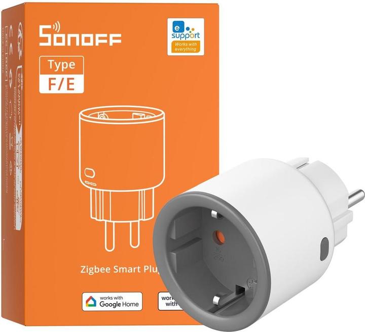 Actual product image Sonoff S60TPF ZigBee smart outlet