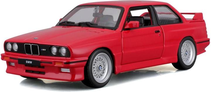 Actual product image Bburago BMW M3 (E30) 1988 1/24 red