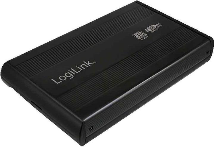 Productafbeelding LogiLink 3,5" SATA-schijfbehuizing, USB 3.0, zwart (3.5")