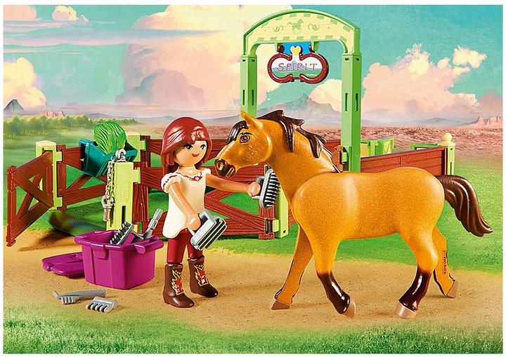 Produktbild Playmobil Spirit Riding Free Pferdebox "Lucky & Spirit" 9478 (BU0944380029) (9478, Playmobil Spirit)
