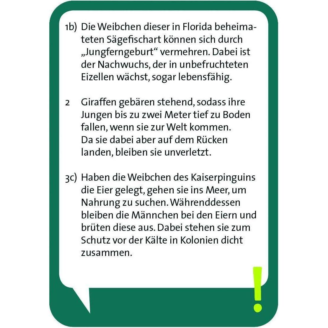 Thumbnail - Moses Pocket Quiz Verrückte Natur (Deutsch)