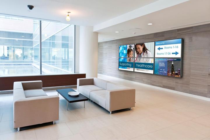 Actual product image NEC Slim video wall mount single installation for 116.84cm 46inch and 139.7cm 55inch XUN/V- P- an...