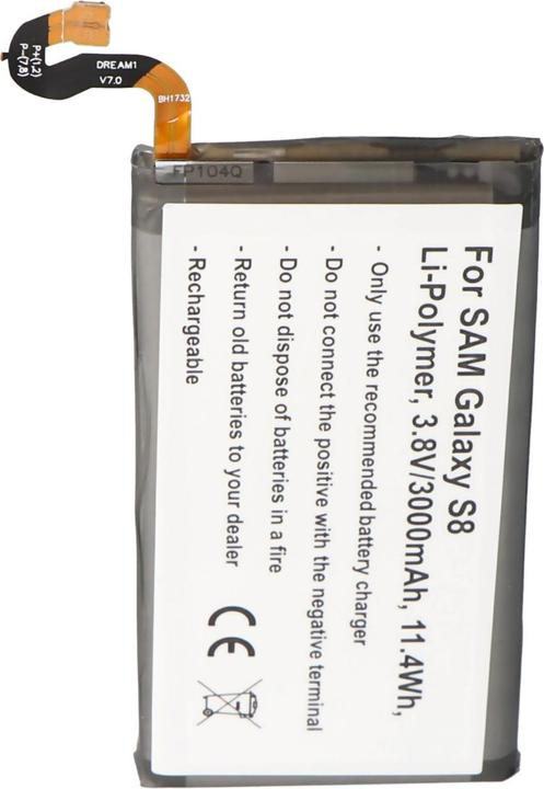 Produktbild AccuCell Akku Samsung Galaxy S8 EB-BG950ABE