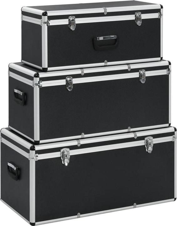 Image du produit vidaXL Aufbewahrungskoffer (40 cm, 3x)