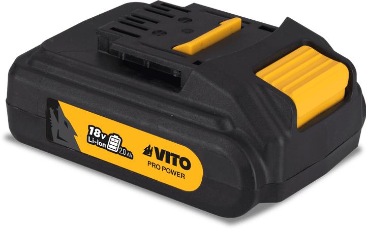 Image du produit VITO Batterie 18V Li- 2.0Ah Pour Perceuse-Visseuse Sans Fil (18 V)