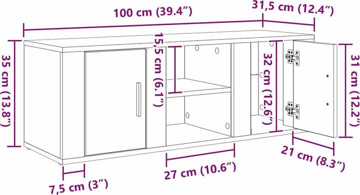 Image du produit vidaXL TV-Schränk