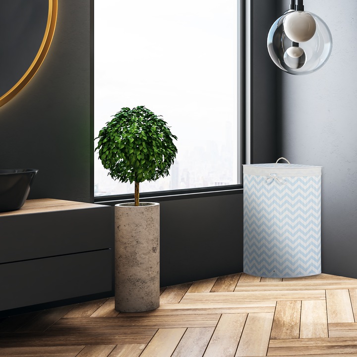 Produktbild Relaxdays Eckwäschekorb