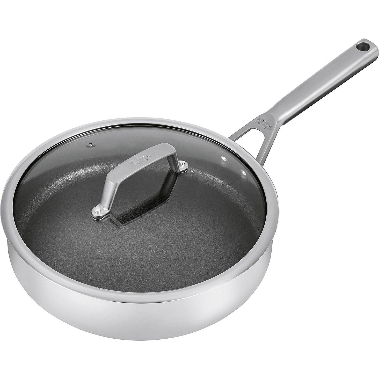 Ninja NIA Bratpfanne 26cm Zerost.ES, Pfanne + Kochtopf, Silber
