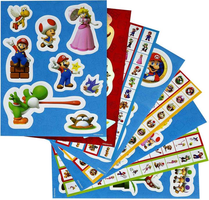 Actual product image NoName Super Mario Stickervel 5st