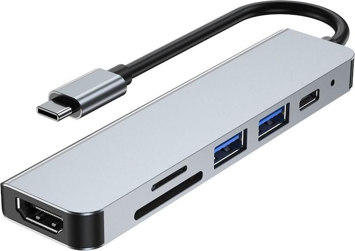 Produktbild Tech-Protect V4 (USB-C, 6 Ports)