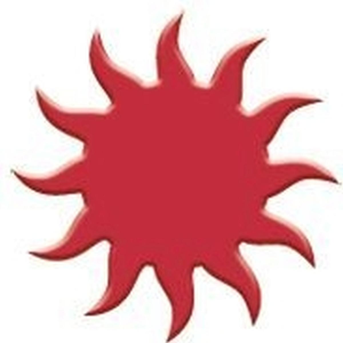 Ursus, Locher, Motivlocher klein Sonne