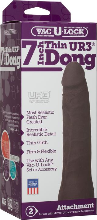 Produktbild Doc Johnson 7" - Thin Dong - UR3