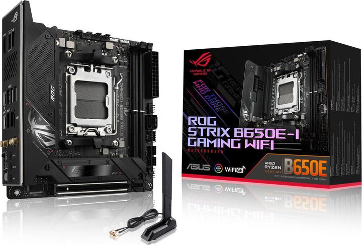 Produktbild ASUS ROG STRIX B650E-I GAMING WIFI (AM5, AMD B650E, Mini-ITX)