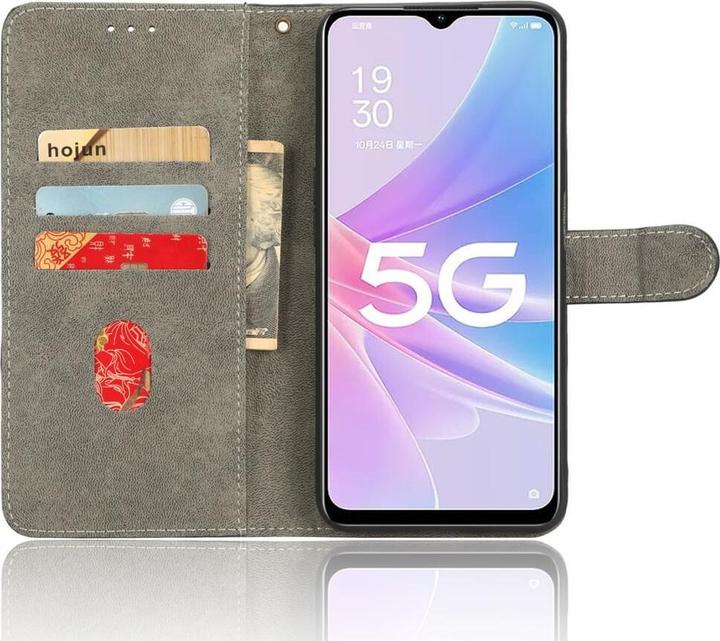 Produktbild Cover-Discount OPPO A58 5G / A78 5G - Etui mit RFID Blocker braun (Oppo A78 5G)