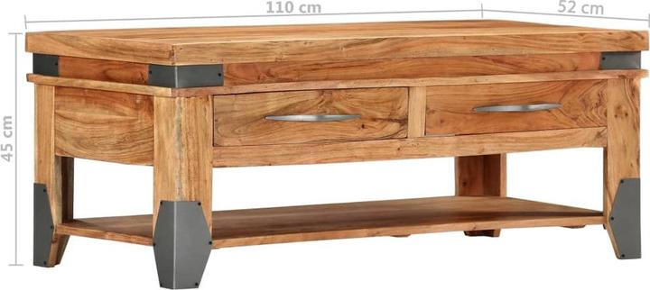 Image du produit vidaXL Couchtisch (110 x 110 x 45 cm)