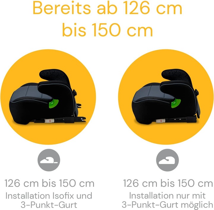 Produktbild Osann Junior Isofix Gurtfix (Kindersitzerhöhung, ECE R129/i-Size Norm)