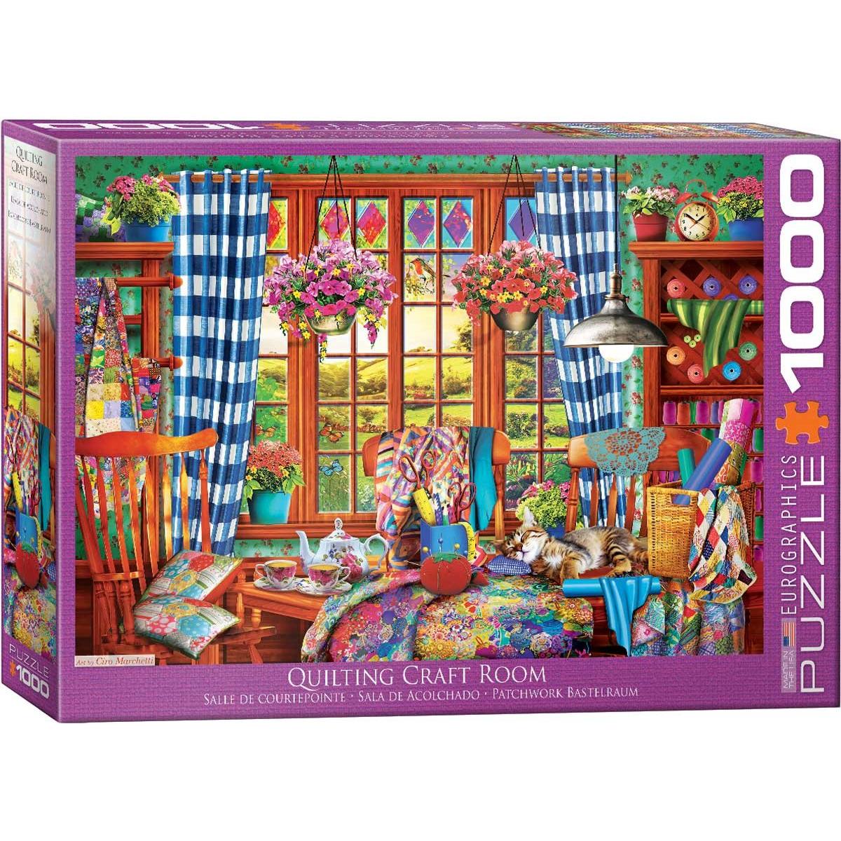 Eurographics Quilt Bastelzimmer (1000 Teile)